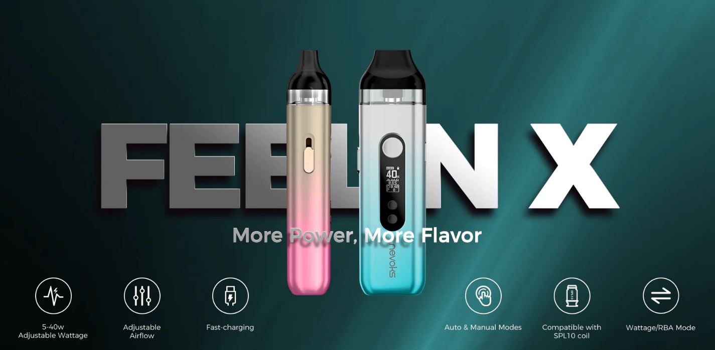 Nevoks FEELIN X 40W 1600mAh 菲林升級版