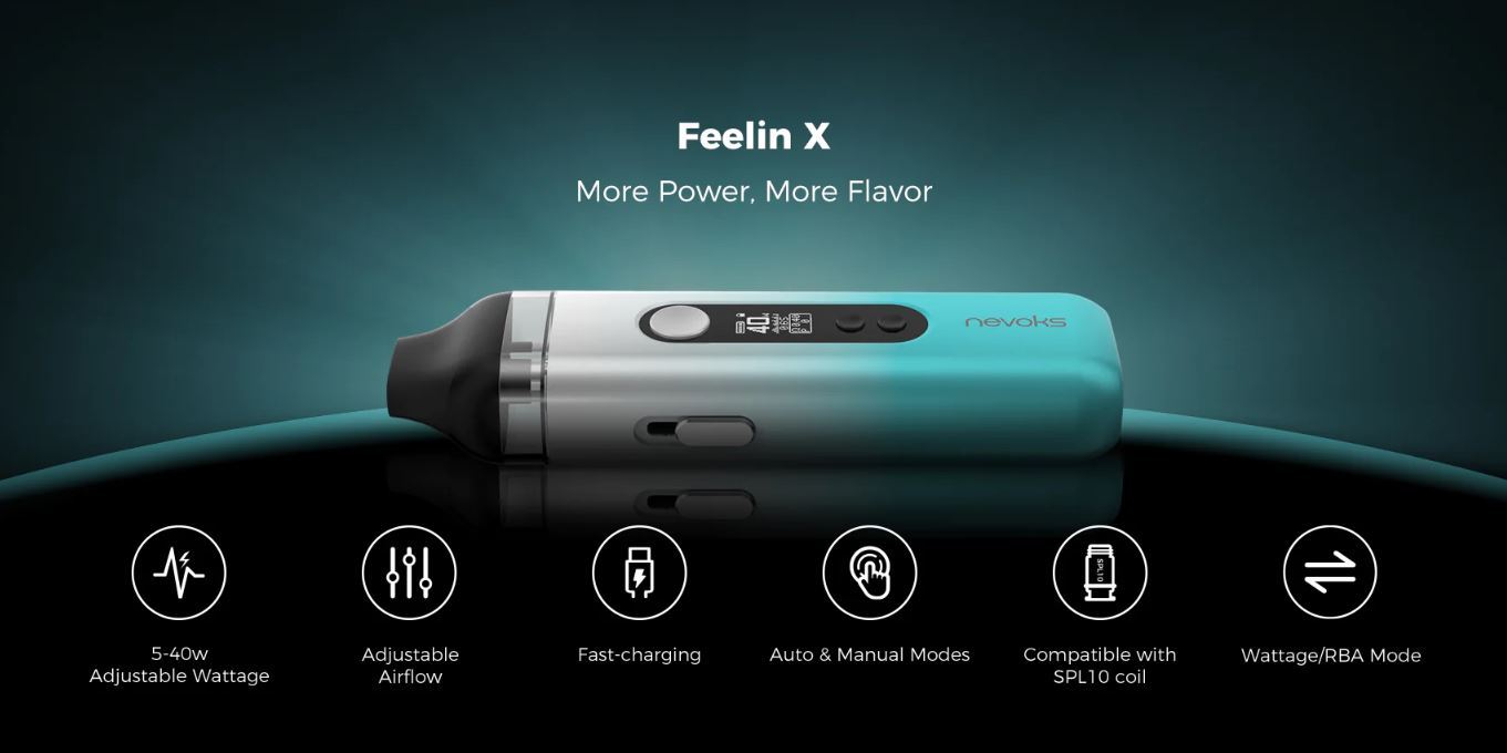 Nevoks FEELIN X 40W 1600mAh 菲林升級版